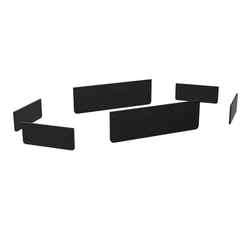 KIT VDF MÉLAMINE POUR TABLE U FERMÉE L450 CM (4XL70+2XL130 CM) RK