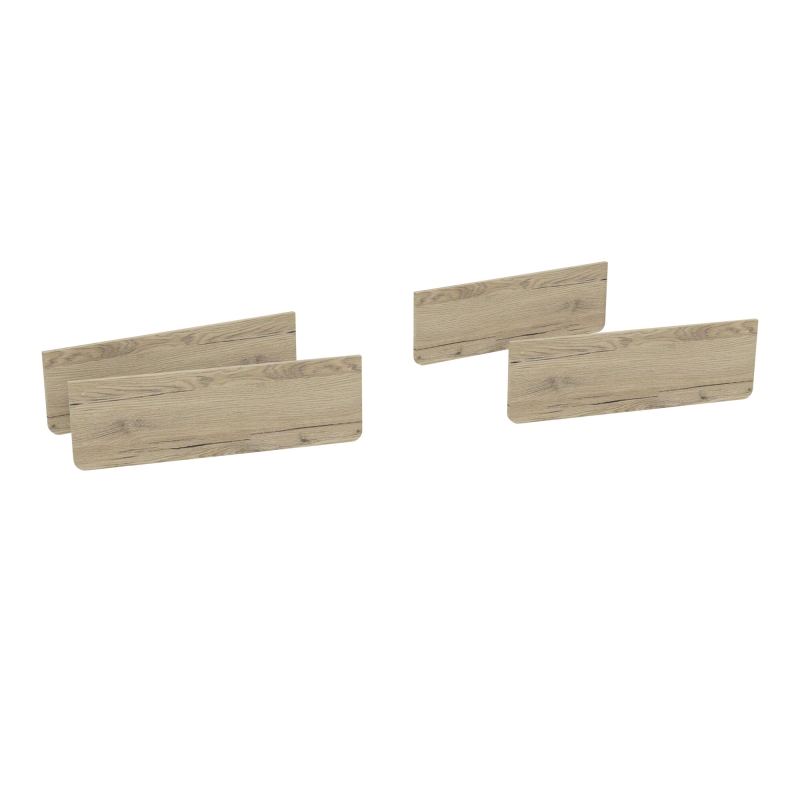 KIT VDF MÉLAMINE POUR TABLE EN V L356 CM (4XL90 CM) R3