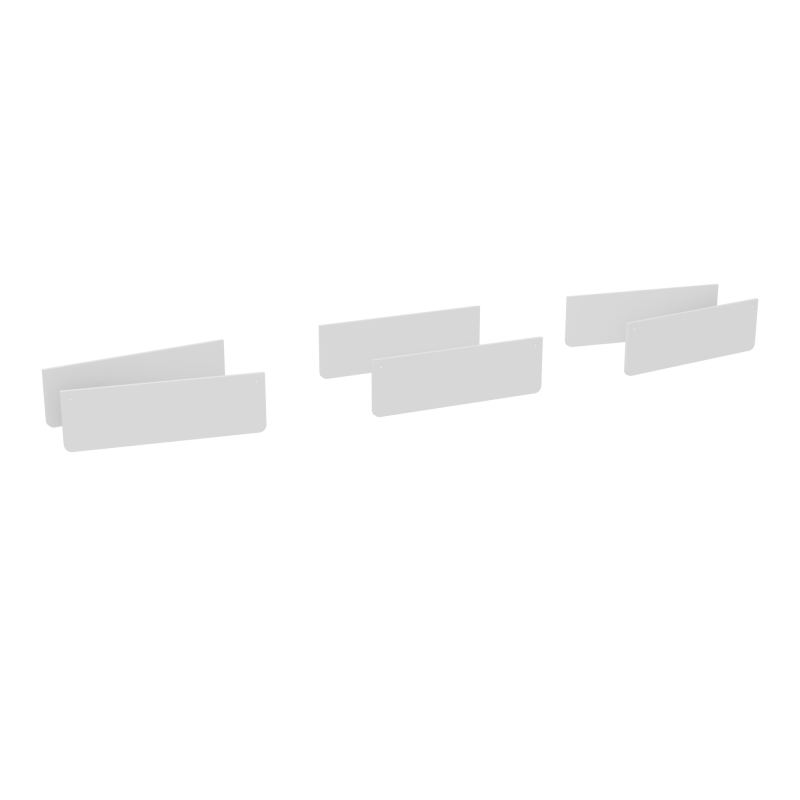 KIT VDF MÉLAMINE POUR TABLE EN LOSANGE L577 CM (6XL90 CM) MG
