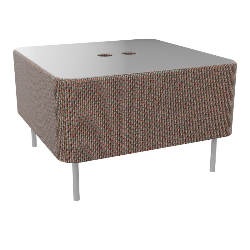 ZELIE MODULE PLAT.PERCE 4PIEDS L67 H43 SANS DOSSIER PR ELECTRIFICATION T6 SA