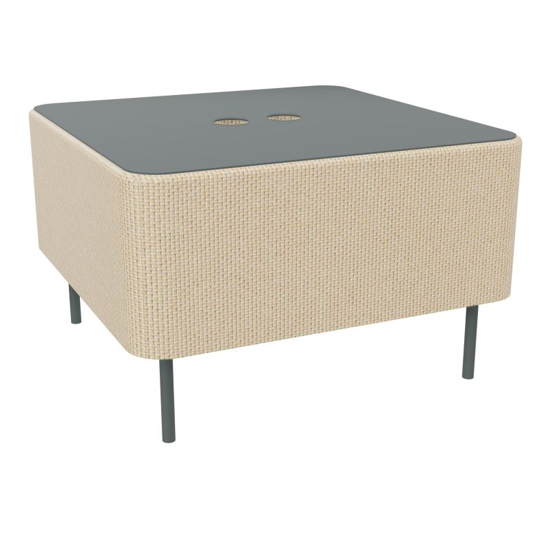 ZELIE MODULE PLAT.PERCE 4PIEDS L67 H43 SANS DOSSIER PR ELECTRIFICATION TL SU