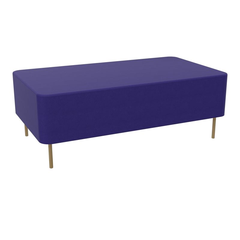 ZELIE ASSISE 2PL.L120 H43-4PIEDS SANS DOSSIER A3 Z3
