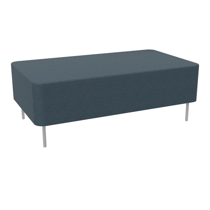 ZELIE ASSISE 2PL.L120 H43-4PIEDS SANS DOSSIER KA SA