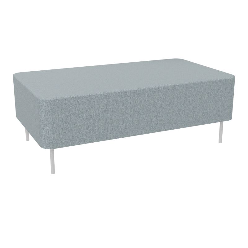 ZELIE ASSISE 2PL.L120 H43-4PIEDS SANS DOSSIER KD SD