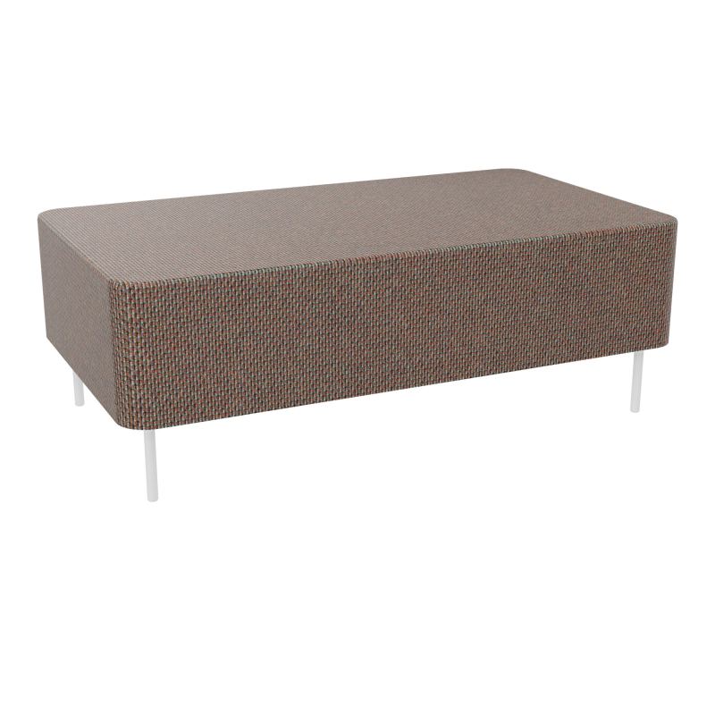 ZELIE ASSISE 2PL.L120 H43-4PIEDS SANS DOSSIER T6 SO