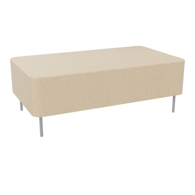 ZELIE ASSISE 2PL.L120 H43-4PIEDS SANS DOSSIER TL SA