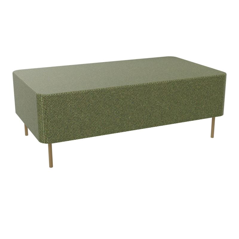 ZELIE ASSISE 2PL.L120 H43-4PIEDS SANS DOSSIER TU Z3