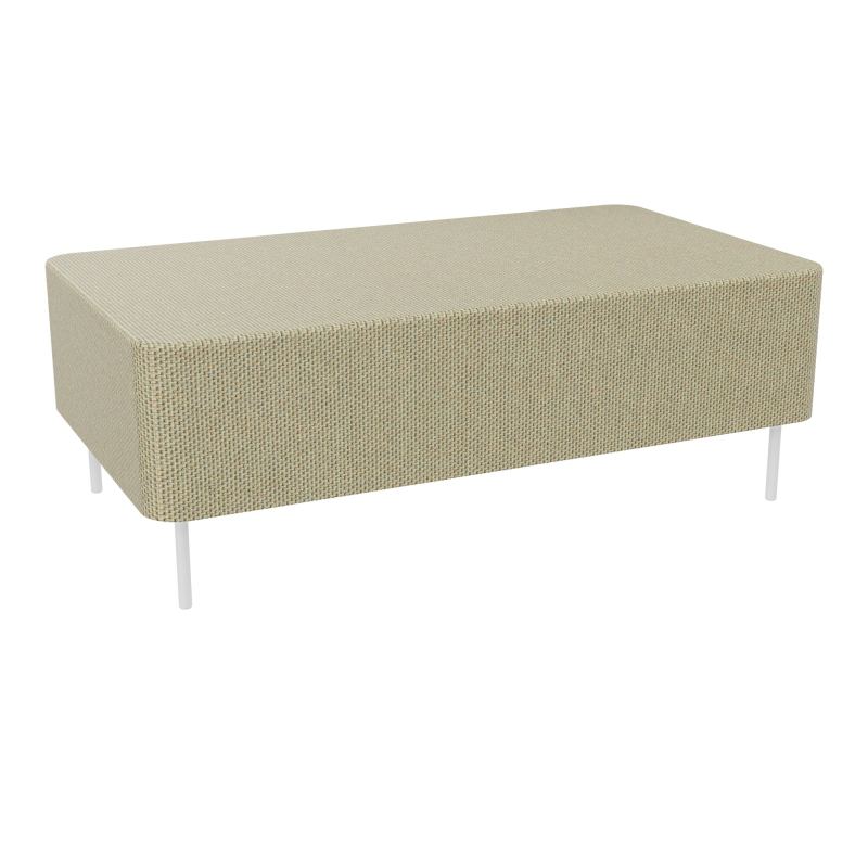 ZELIE ASSISE 2PL.L120 H43-4PIEDS SANS DOSSIER TZ SO