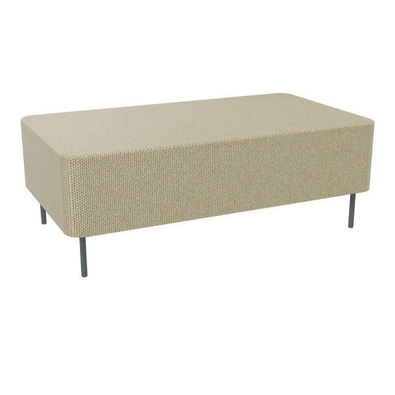 ZELIE ASSISE 2PL.L120 H43-4PIEDS SANS DOSSIER TZ SU