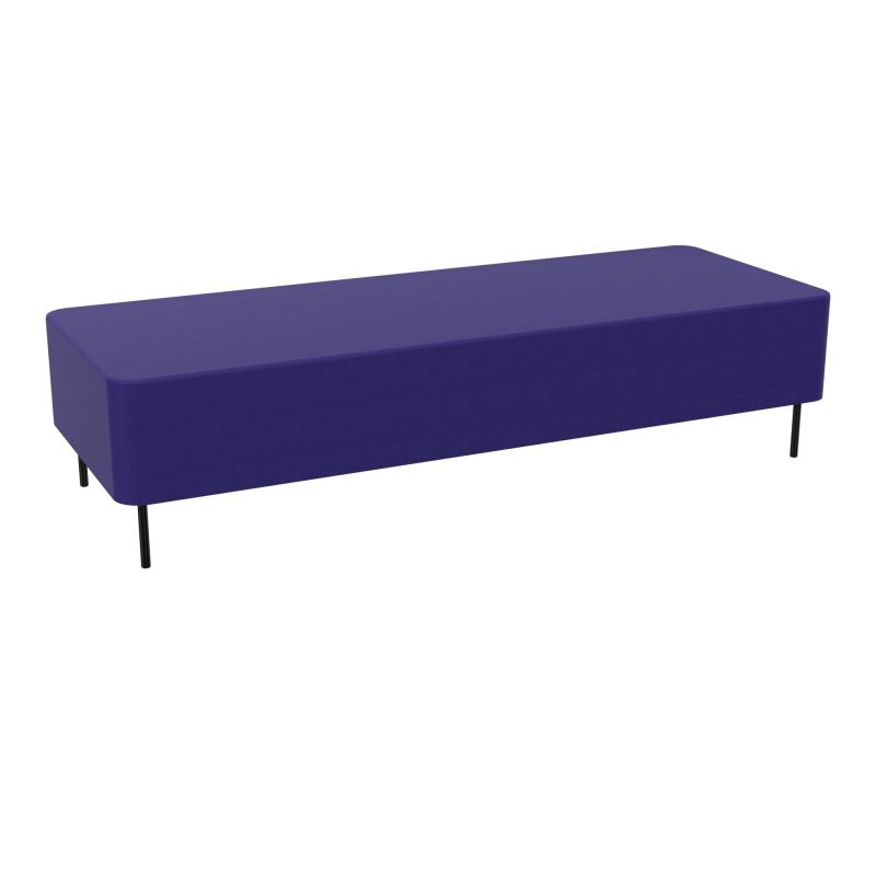 ZELIE ASSISE 3PL.L180 H43-4PIEDS SANS DOSSIER A3 SG