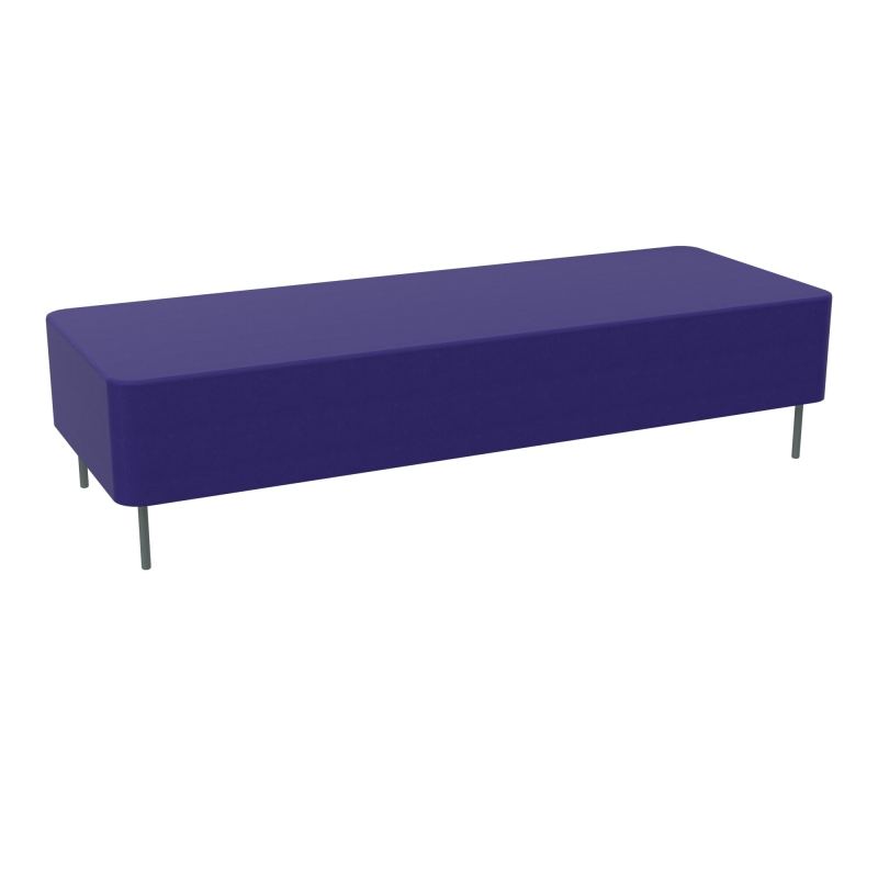 ZELIE ASSISE 3PL.L180 H43-4PIEDS SANS DOSSIER A3 SU