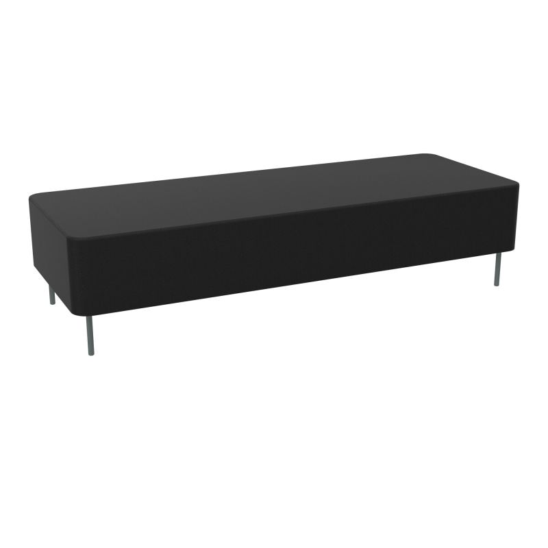 ZELIE ASSISE 3PL.L180 H43-4PIEDS SANS DOSSIER A6 SU