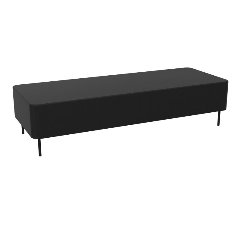 ZELIE ASSISE 3PL.L180 H43-4PIEDS SANS DOSSIER A6 ZP