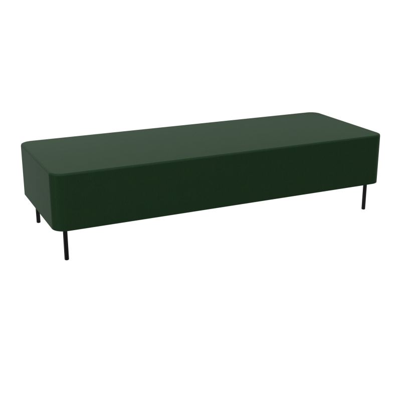 ZELIE ASSISE 3PL.L180 H43-4PIEDS SANS DOSSIER A9 SG