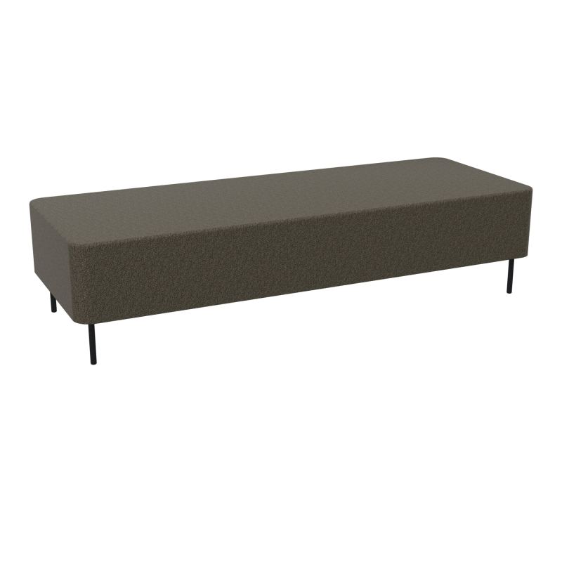 ZELIE ASSISE 3PL.L180 H43-4PIEDS SANS DOSSIER B7 ZP