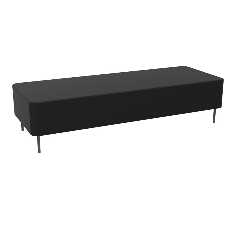 ZELIE ASSISE 3PL.L180 H43-4PIEDS SANS DOSSIER KE SC