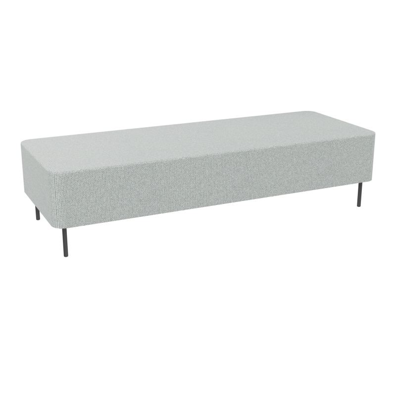 ZELIE ASSISE 3PL.L180 H43-4PIEDS SANS DOSSIER T8 SC
