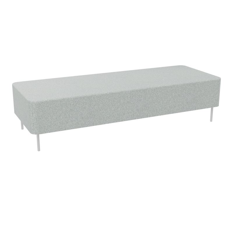 ZELIE ASSISE 3PL.L180 H43-4PIEDS SANS DOSSIER T8 SD