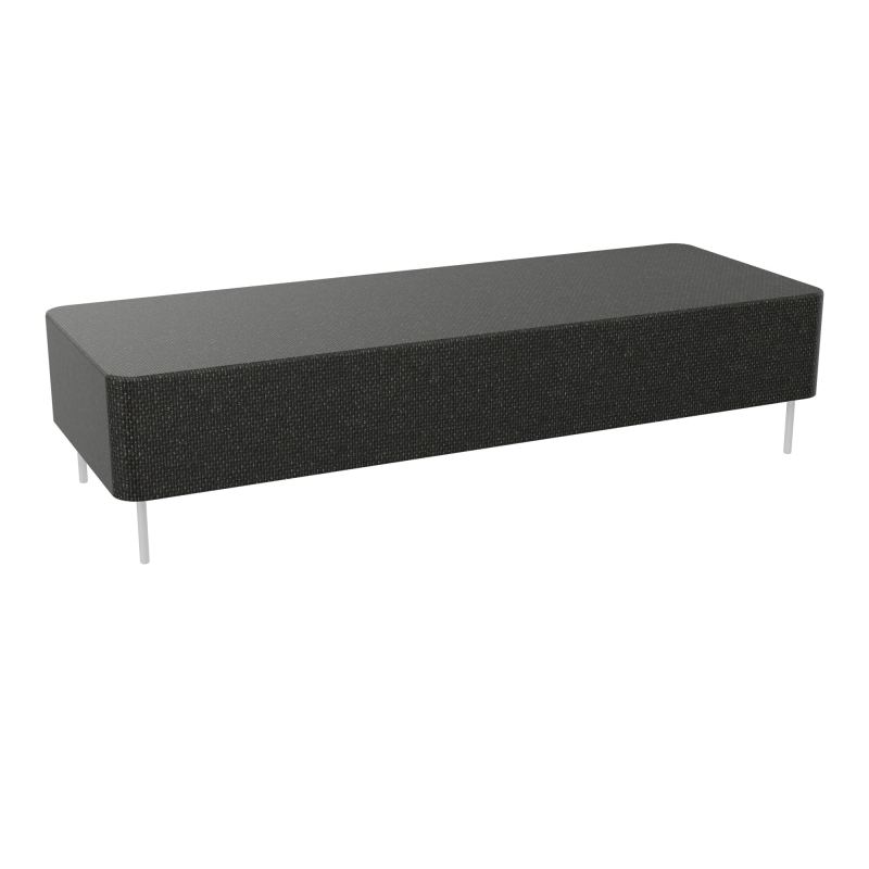 ZELIE ASSISE 3PL.L180 H43-4PIEDS SANS DOSSIER T9 SD