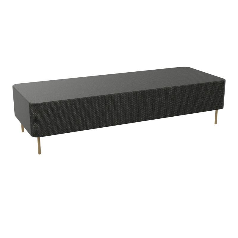 ZELIE ASSISE 3PL.L180 H43-4PIEDS SANS DOSSIER T9 Z3