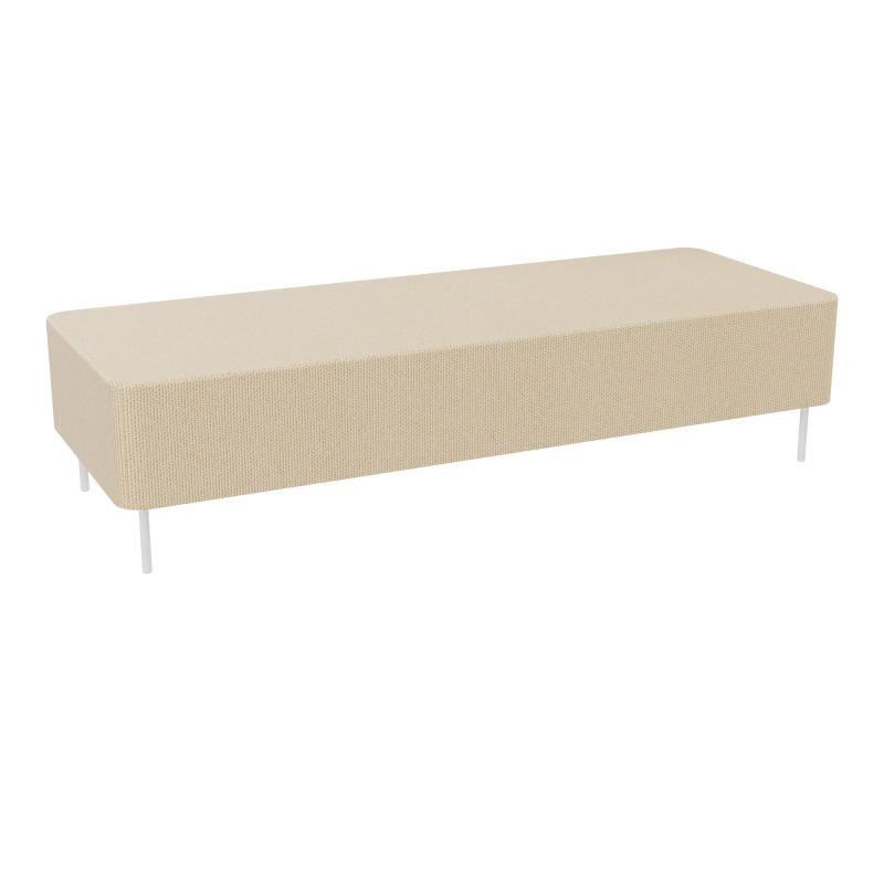 ZELIE ASSISE 3PL.L180 H43-4PIEDS SANS DOSSIER TL ZO