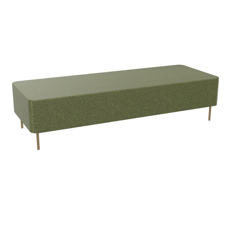 ZELIE ASSISE 3PL.L180 H43-4PIEDS SANS DOSSIER TU Z3