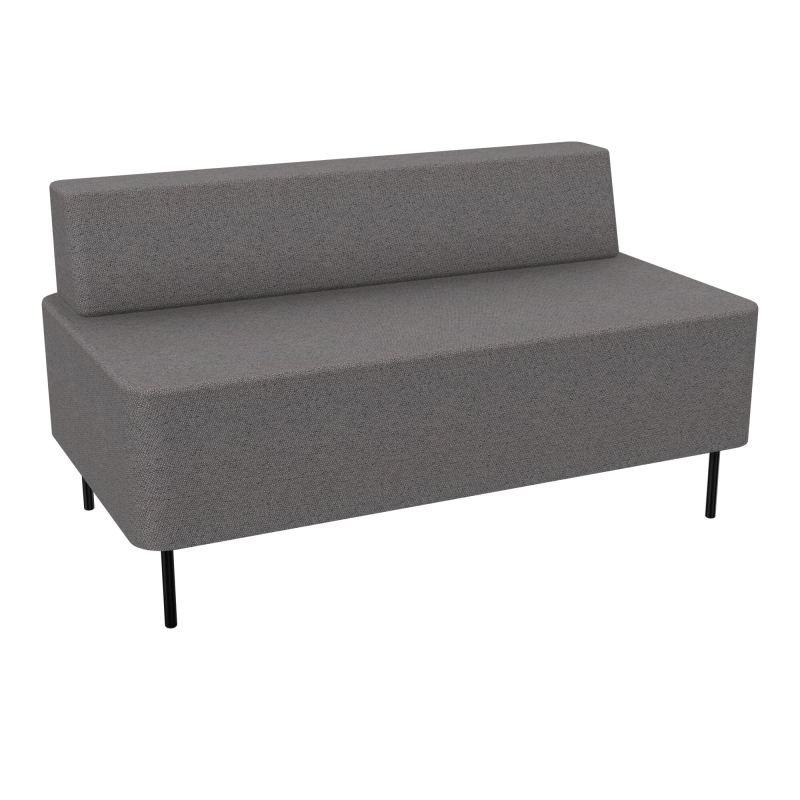 ZELIE CHAUFF.2PL.L120 CM 4PIEDS AVEC DOSSIER  BN BN SG