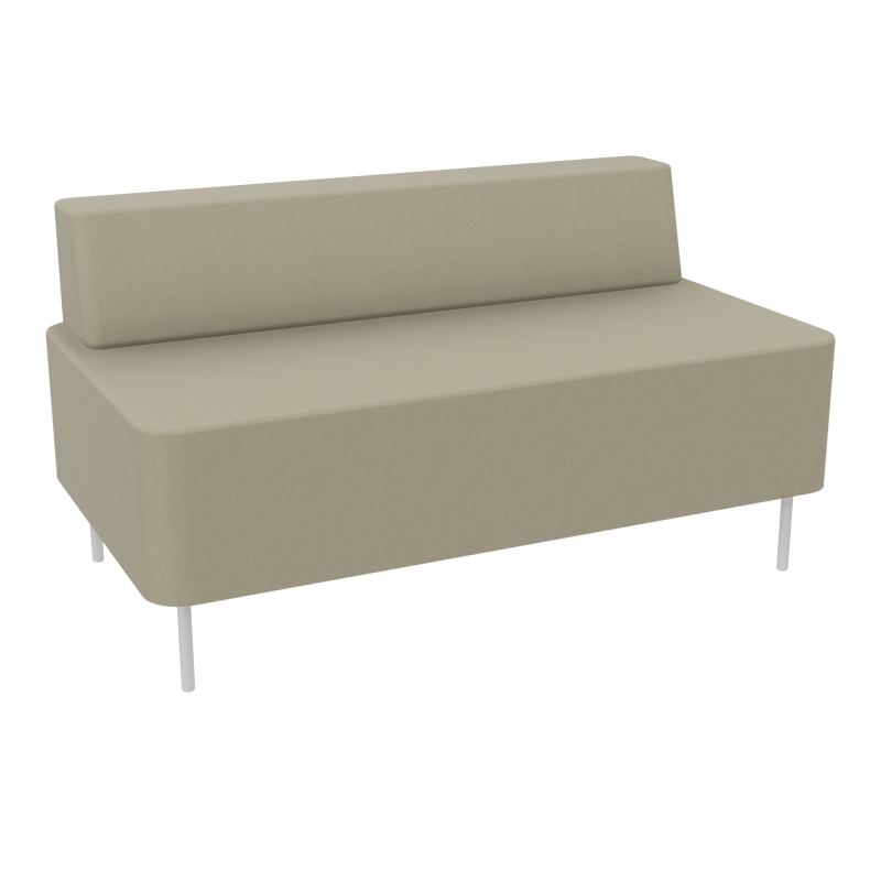 ZELIE CHAUFF.2PL.L120 CM 4PIEDS AVEC DOSSIER  CG CG SD