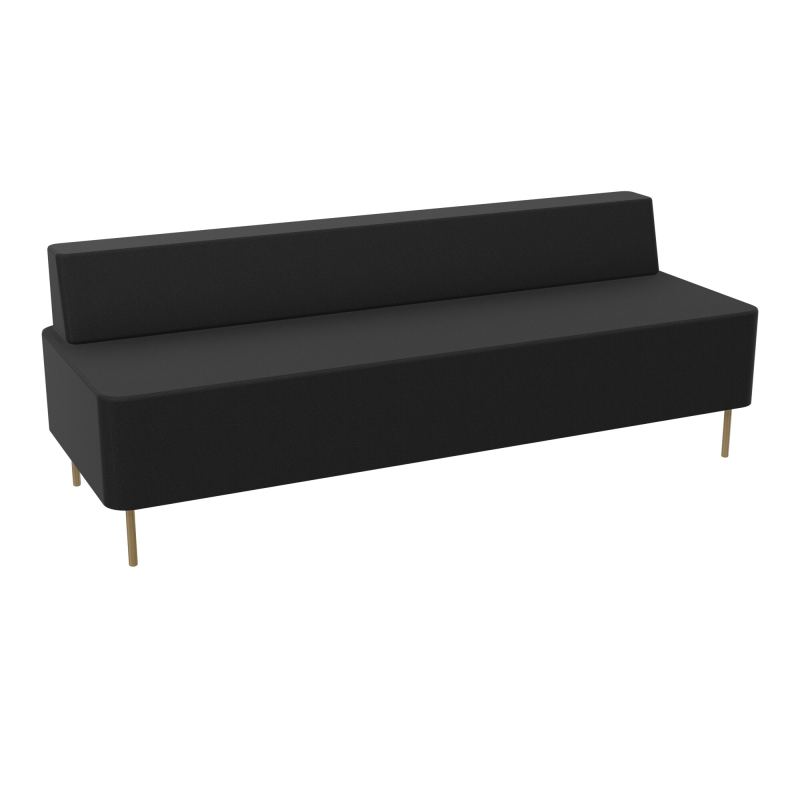 ZELIE CHAUFF.3PL.L180 CM 4PIEDS AVEC DOSSIER A6 A6 Z3