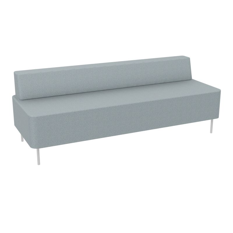 ZELIE CHAUFF.3PL.L180 CM 4PIEDS AVEC DOSSIER KD KD SD
