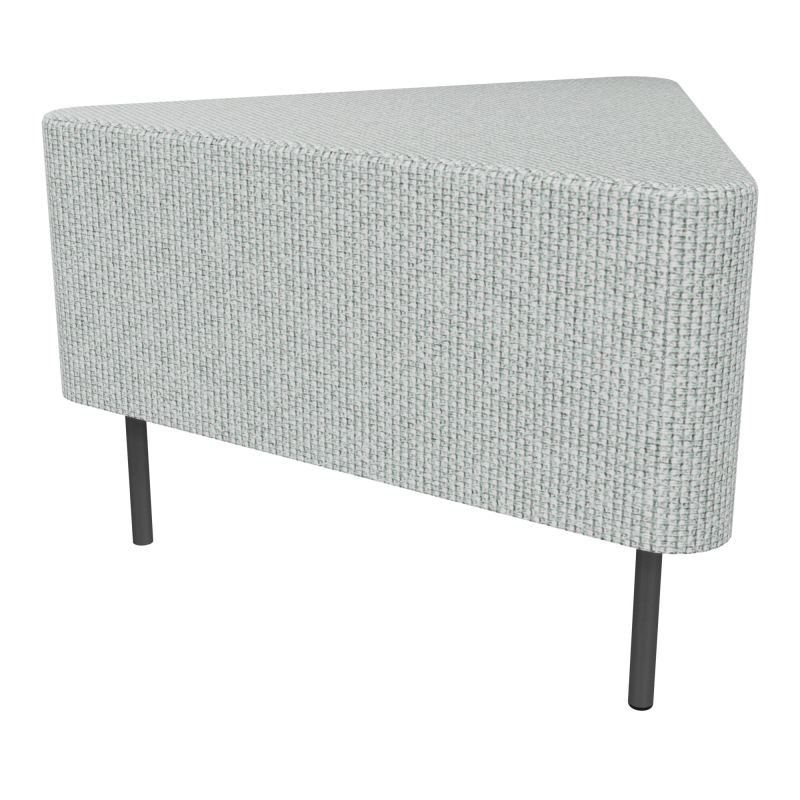 ZELIE ANGLE60° ASSISE H43-3PIEDS FX SANS DOSSIER   T8 SC