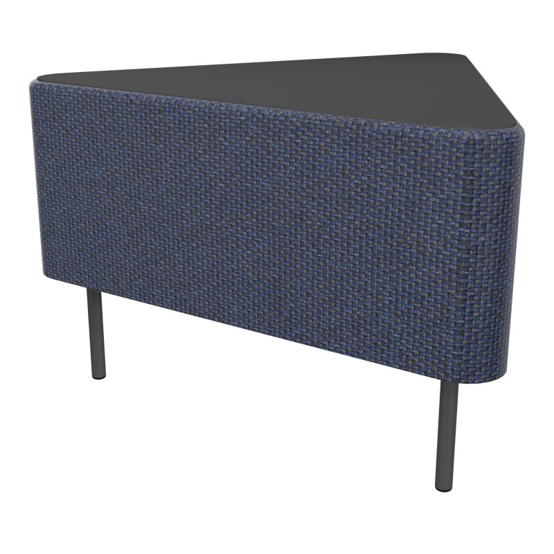 ZELIE ANGLE60° PLAT.PLEIN H43CM-3PIEDS FX SANS DOSSIER T5 SC