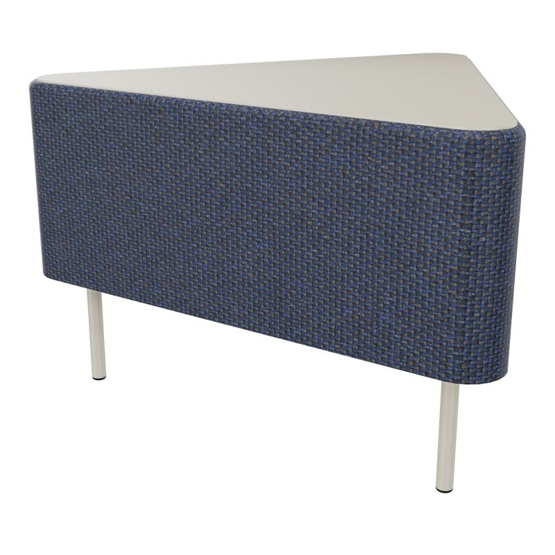 ZELIE ANGLE60° PLAT.PLEIN H43CM-3PIEDS FX SANS DOSSIER T5 ZC