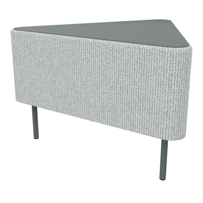 ZELIE ANGLE60° PLAT.PLEIN H43CM-3PIEDS FX SANS DOSSIER T8 SU