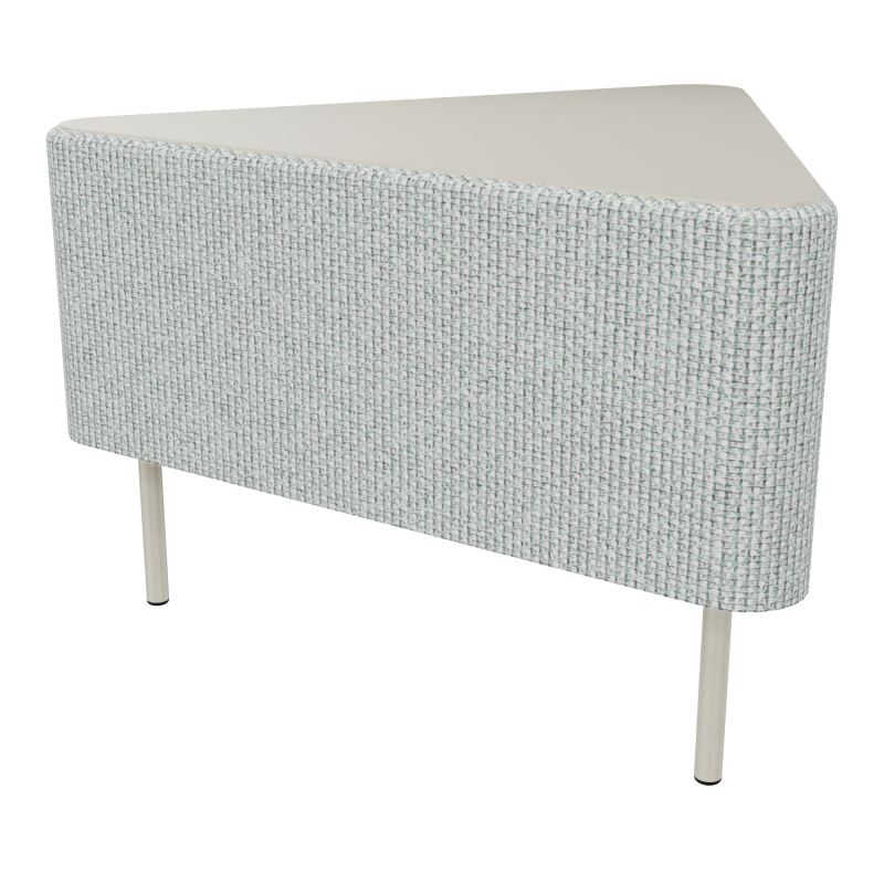 ZELIE ANGLE60° PLAT.PLEIN H43CM-3PIEDS FX SANS DOSSIER T8 ZC