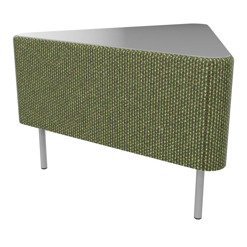 ZELIE ANGLE60° PLAT.PLEIN H43CM-3PIEDS FX SANS DOSSIER TU SA