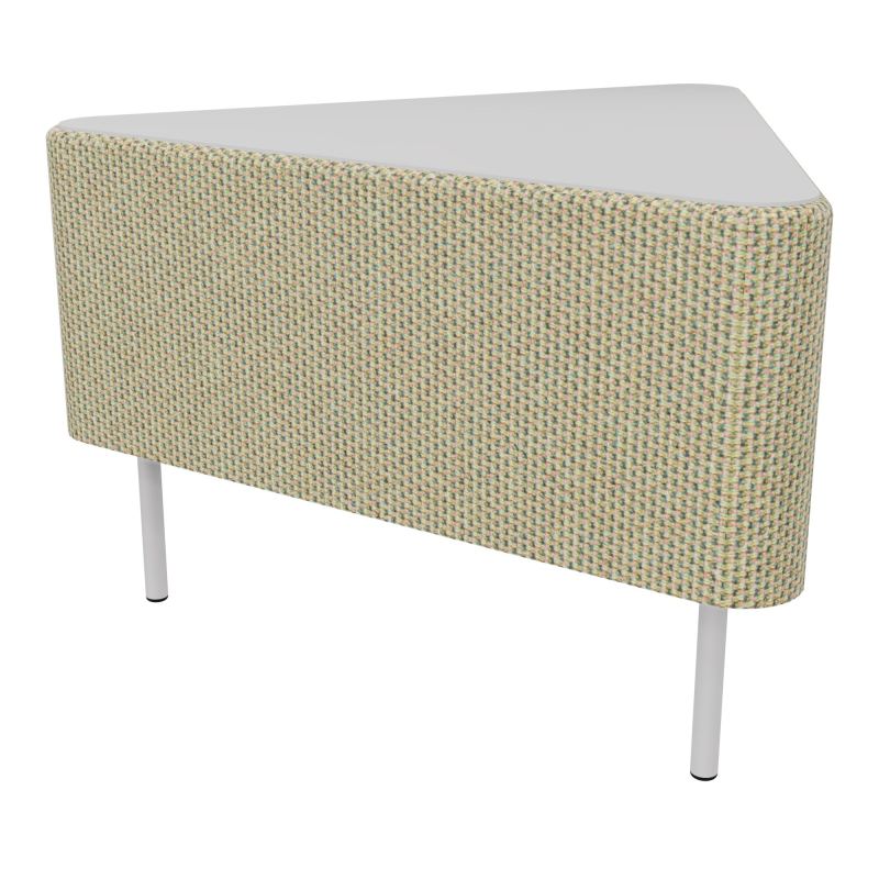 ZELIE ANGLE60° PLAT.PLEIN H43CM-3PIEDS FX SANS DOSSIER TZ SD