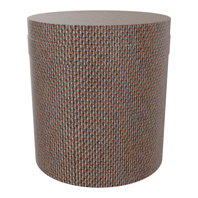 ZELIE POUF AVEC LANIERE D40 H48,5 CM S/PATINS T6