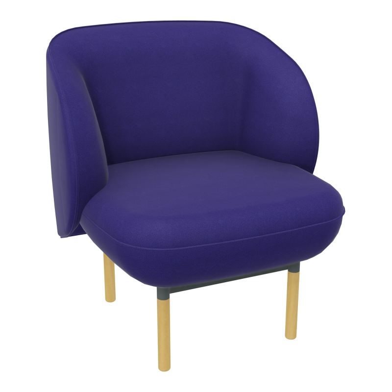 ASSISE MARGOT 1 PL L69,2XH78,4XP66CM - ASSISE A3 - DOS. A3 - PIET. SU/MS