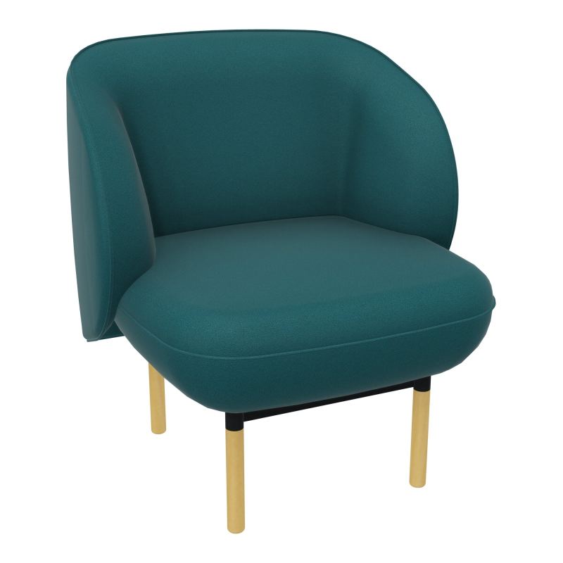ASSISE MARGOT 1 PL L69,2XH78,4XP66CM - ASSISE A4 - DOS. A4 - PIET. ZP/MS