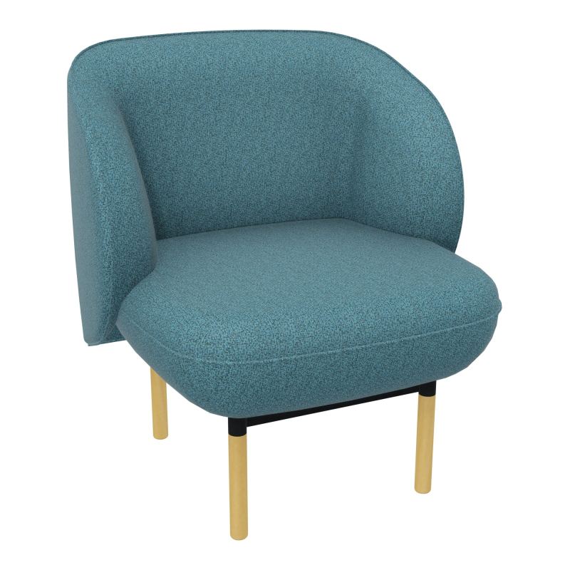 ASSISE MARGOT 1 PL L69,2XH78,4XP66CM - ASSISE B4 - DOS. B4 - PIET. ZP/MS