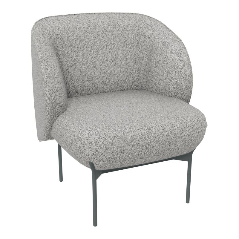 ASSISE MARGOT 1 PL L69,2XH78,4XP66CM - ASSISE B5 - DOS. B5 - PIET. SU