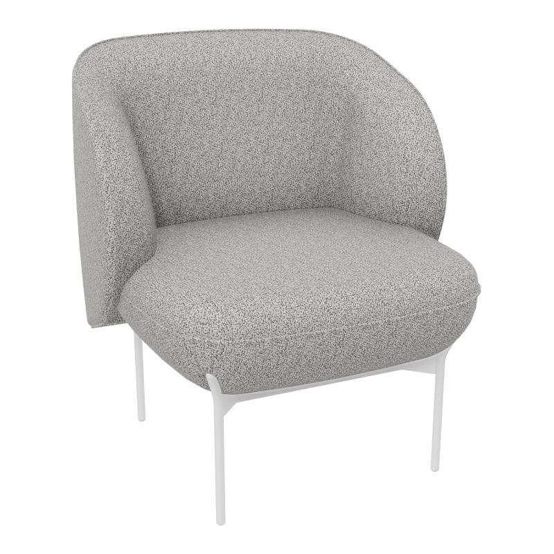ASSISE MARGOT 1 PL L69,2XH78,4XP66CM - ASSISE B5 - DOS. B5 - PIET. ZO