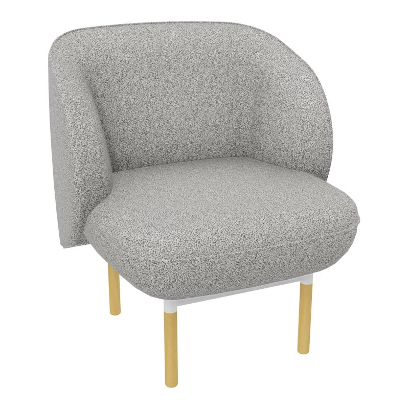ASSISE MARGOT 1 PL L69,2XH78,4XP66CM - ASSISE B5 - DOS. B5 - PIET. ZO/MS