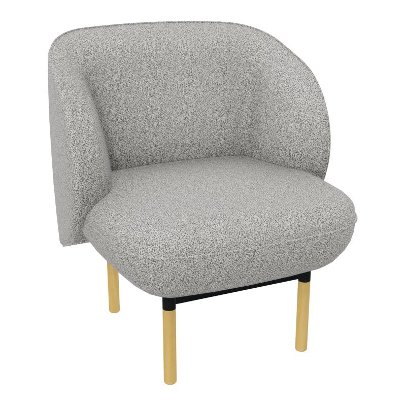 ASSISE MARGOT 1 PL L69,2XH78,4XP66CM - ASSISE B5 - DOS. B5 - PIET. ZP/MS