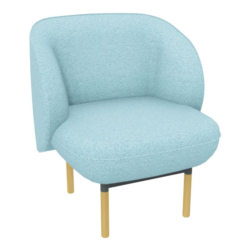 ASSISE MARGOT 1 PL L69,2XH78,4XP66CM - ASSISE  - DOS.  - PIET. BF BF SU MS