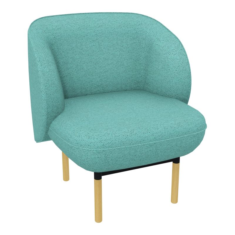ASSISE MARGOT 1 PL L69,2XH78,4XP66CM - ASSISE  - DOS.  - PIET. BG BG ZP MS