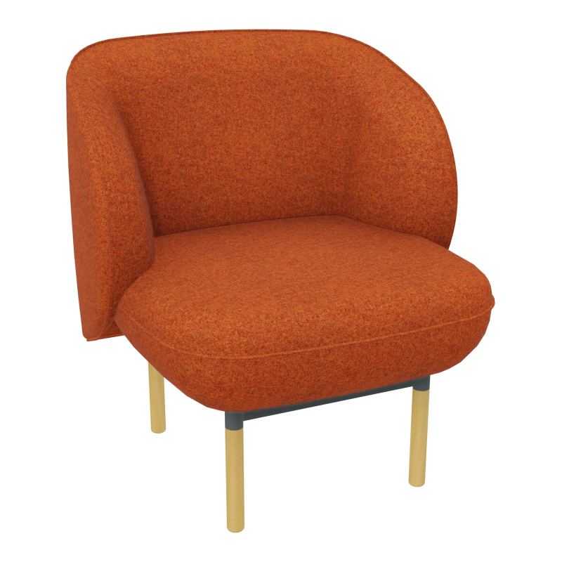 ASSISE MARGOT 1 PL L69,2XH78,4XP66CM - ASSISE  - DOS.  - PIET. DJ DJ SU MS