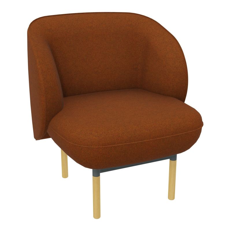 ASSISE MARGOT 1 PL L69,2XH78,4XP66CM - ASSISE  - DOS.  - PIET. DZ DZ SU MS