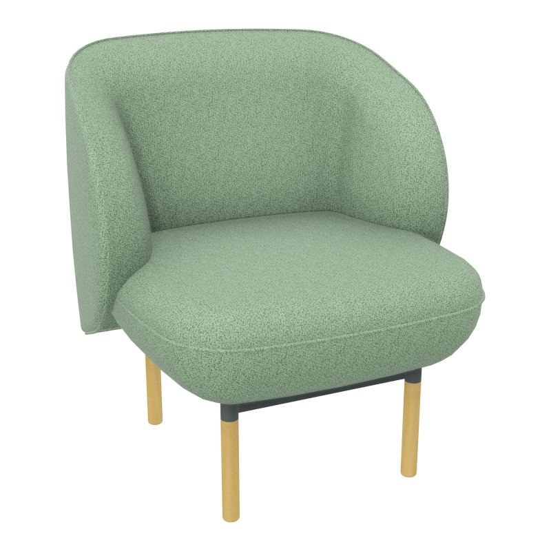 ASSISE MARGOT 1 PL L69,2XH78,4XP66CM - ASSISE  - DOS.  - PIET. E7 E7 SU MS